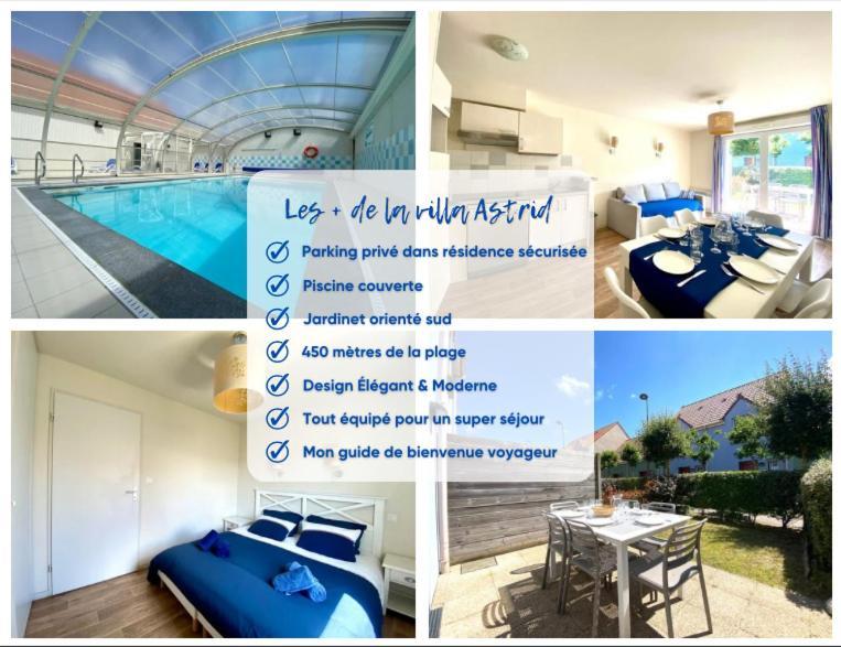 La Villa Astrid - 2 Chambres - Piscine - Mer - Parking Le Crotoy Εξωτερικό φωτογραφία